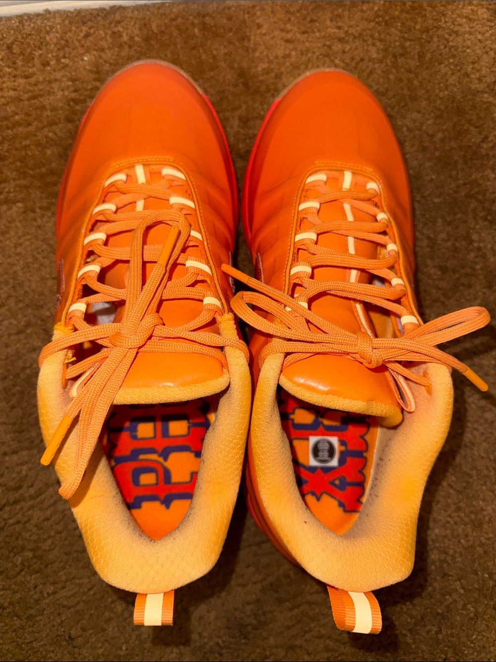 Nike Book 2 Phoenix Orange Basketball Shoes Men’s Size 12 - Picture 5 of 8